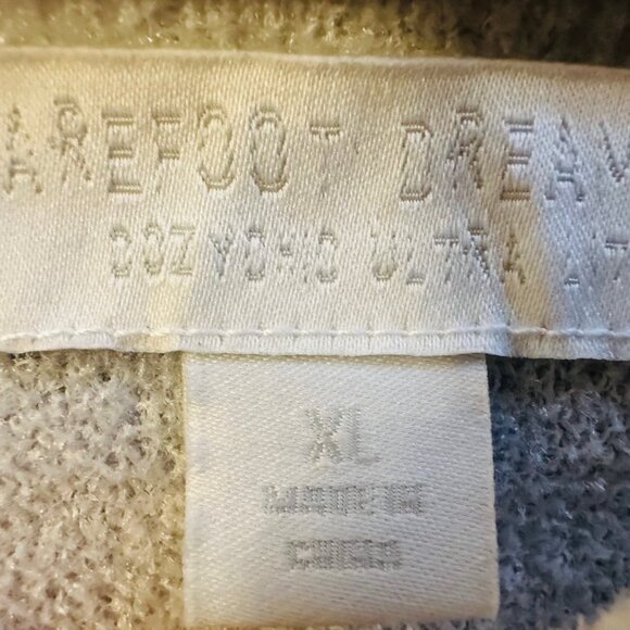 Barefoot Dreams CozyChic Ultra Lite Zebra Crewneck Sweater – Gray/White – Women’ - Picture 4 of 4